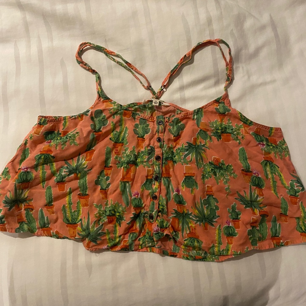 Obey crop top